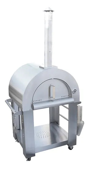 Kokomo 32” Wood Fired Stainless Steel Pizza Oven