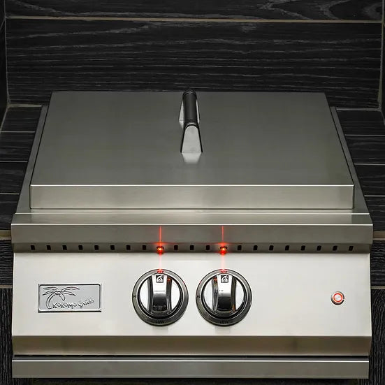 Professional Built-in Power Burner with Led Lights and Removable Grate for Wok