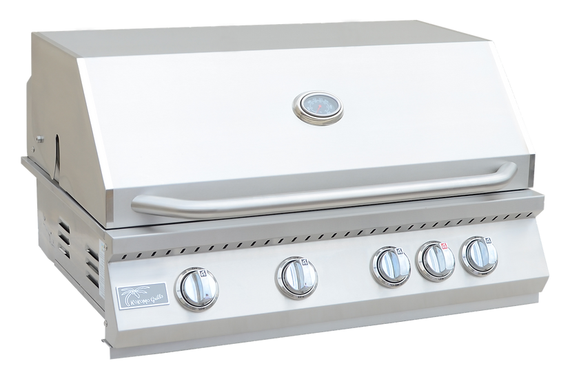 Kokomo 32” Built in Gas Grill (4 Burner/Back Burner)