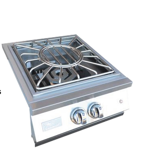 Professional Built-in Power Burner with Led Lights and Removable Grate for Wok