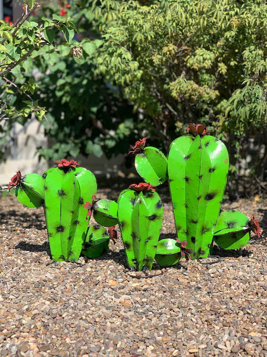 Set of 3 mini Saguaro cactus